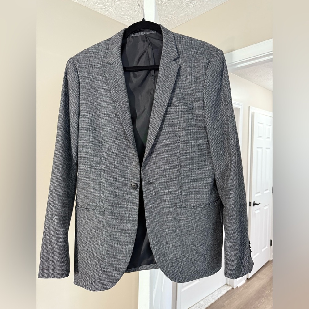 H&M Charcoal Gray Men's Blazer